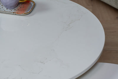 Salontafel Rond Glacier Tweedelig