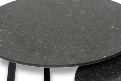 Salontafel Rond Arden Blue Tweedelig