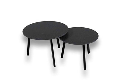 Salontafel Rond Arden Blue Vulcano Tweedelig