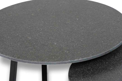 Salontafel Rond Arden Blue Vulcano Tweedelig