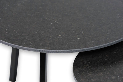 Salontafel rond Arden Blue Tweedelig