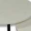 Salontafel set rond Premium Aterra Blanca - ⌀ 50 + ⌀ 60 cm