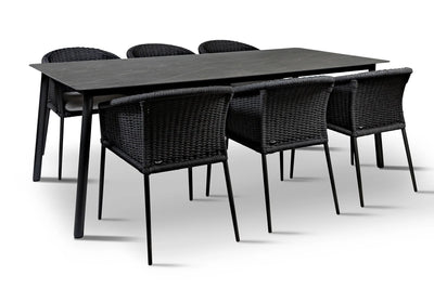 Tuintafel Bologna Black Obsession