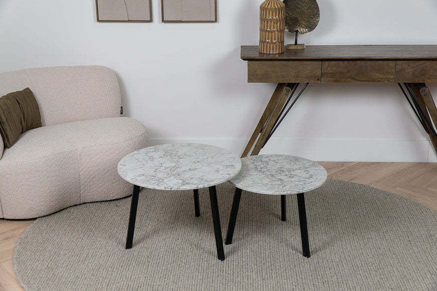 Salontafel Rond Moorland Tweedelig