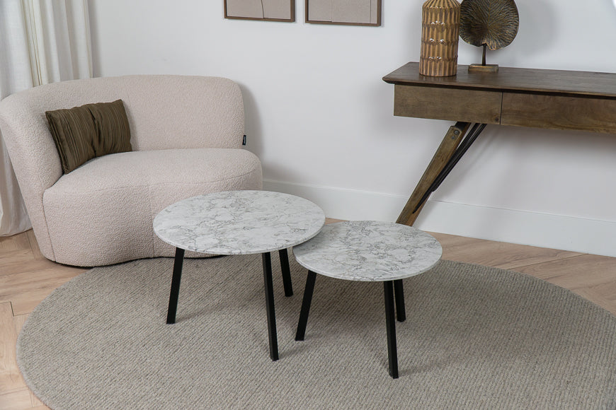 Salontafel Rond Moorland Tweedelig