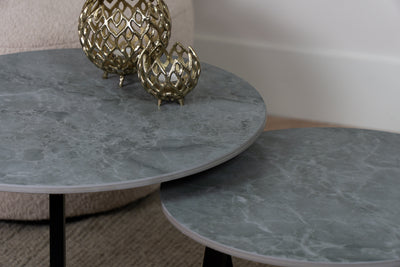 Salontafel Rond Silverdrop Tweedelig