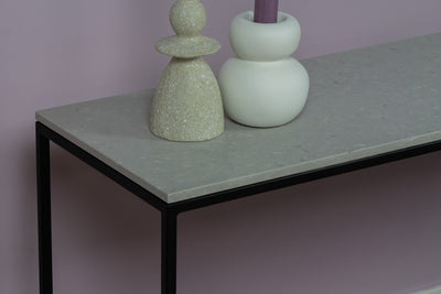 Sidetable dubbel Clamshell