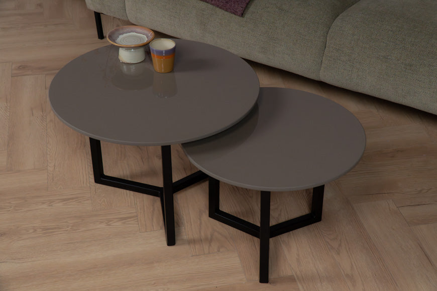 Salontafel Rond Galema Tweedelig
