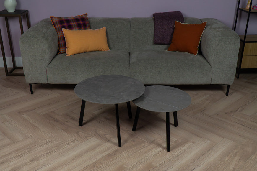 Salontafel Rond Korso Tweedelig
