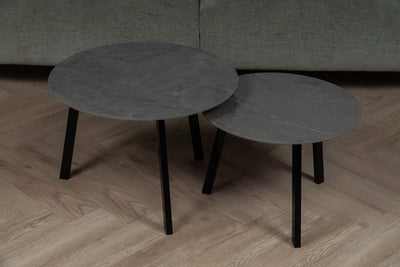 Salontafel Rond Korso Tweedelig