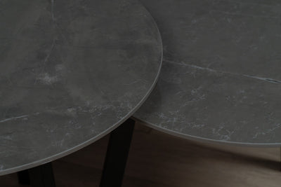 Salontafel Rond Korso Tweedelig