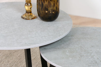 Salontafel Rond Kreta Tweedelig