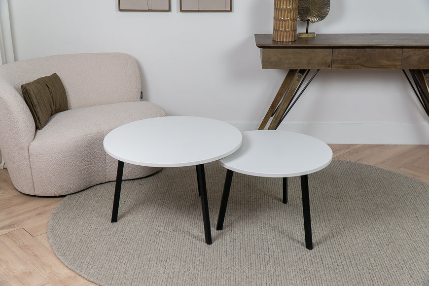 Salontafel Rond Zenith Tweedelig