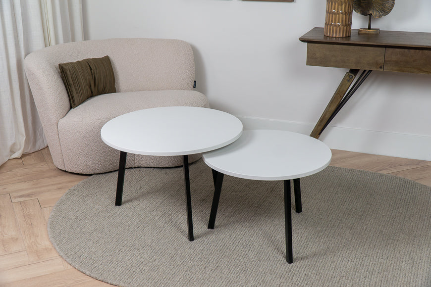 Salontafel Rond Zenith Tweedelig