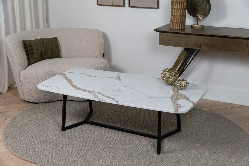 Salontafel Deens Ovaal Dorato Y-poot