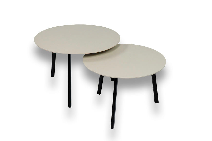 Salontafel Rond Edora Tweedelig