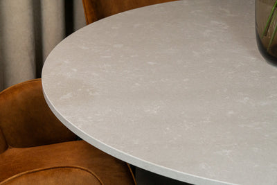 Eettafel Rond Beton Grey