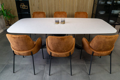 Eettafel Deens Ovaal Venato Puro Matrix