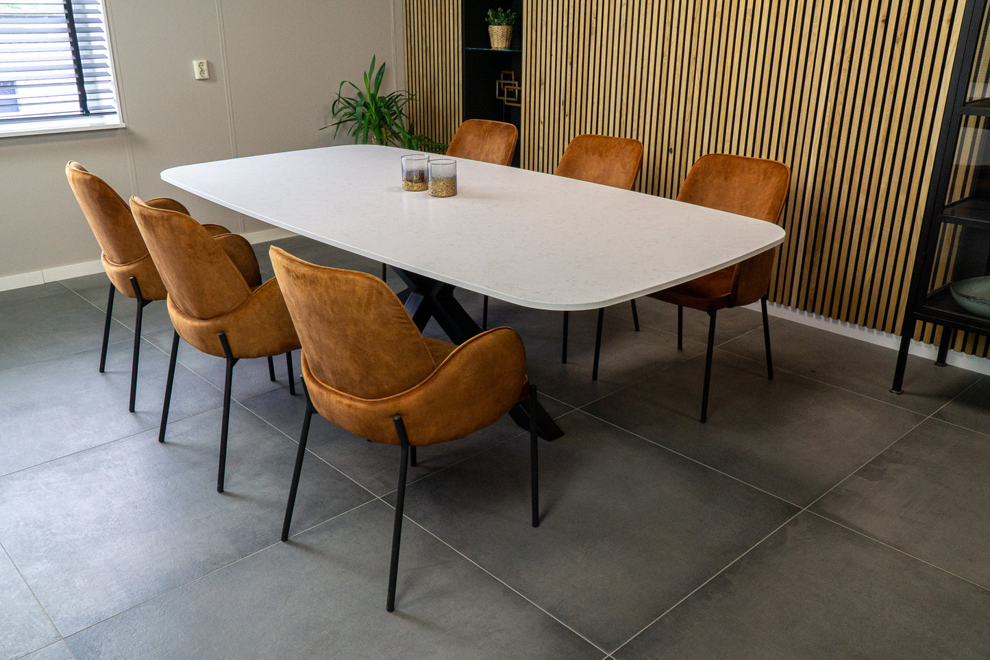 Eettafel Deens Ovaal Venato Puro Matrix