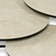 Salontafel set rond driedelig Deluxe Fume - ⌀ 50 + ⌀ 60 + ⌀ 70 cm