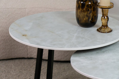 Salontafel Rond Himalaya Crystal Tweedelig