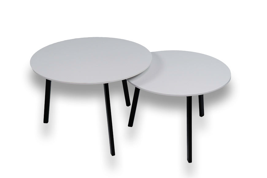 Salontafel set rond Iconic White