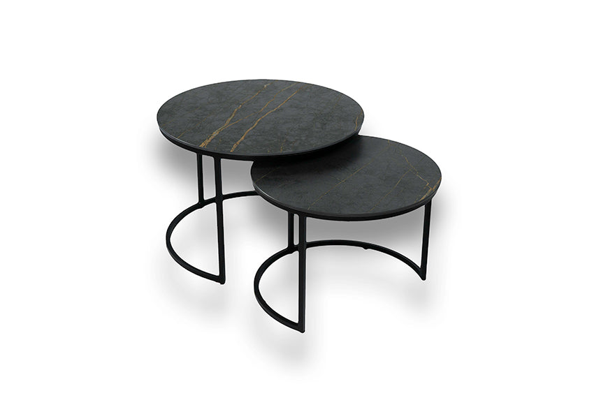 Salontafel Rond Laurent Deluxe Tweedelig