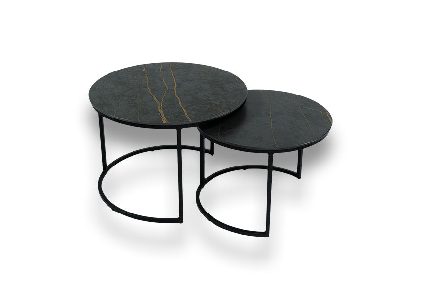 Salontafel Rond Laurent Deluxe Tweedelig