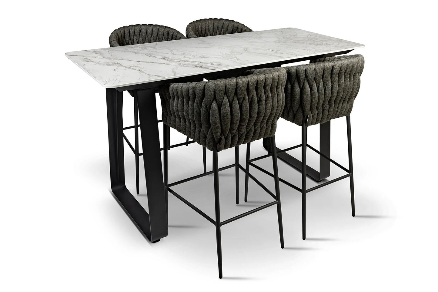 Bartafel Modena charcoal Dekton Bergen