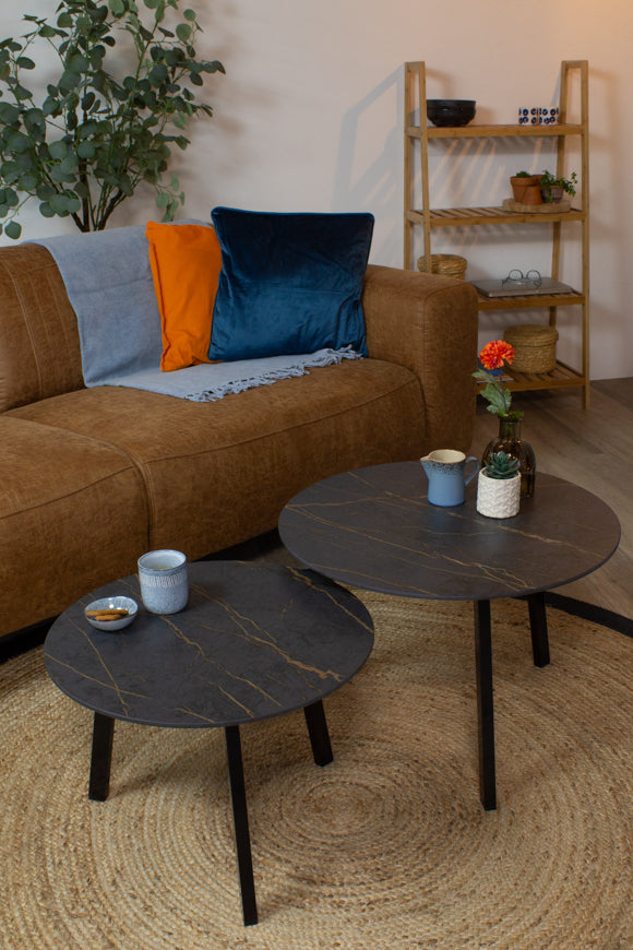 Salontafel Rond Laurent Novi Tweedelig