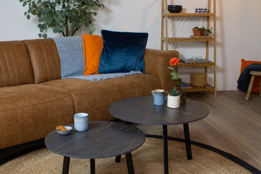 Salontafel Rond Laurent Novi Tweedelig