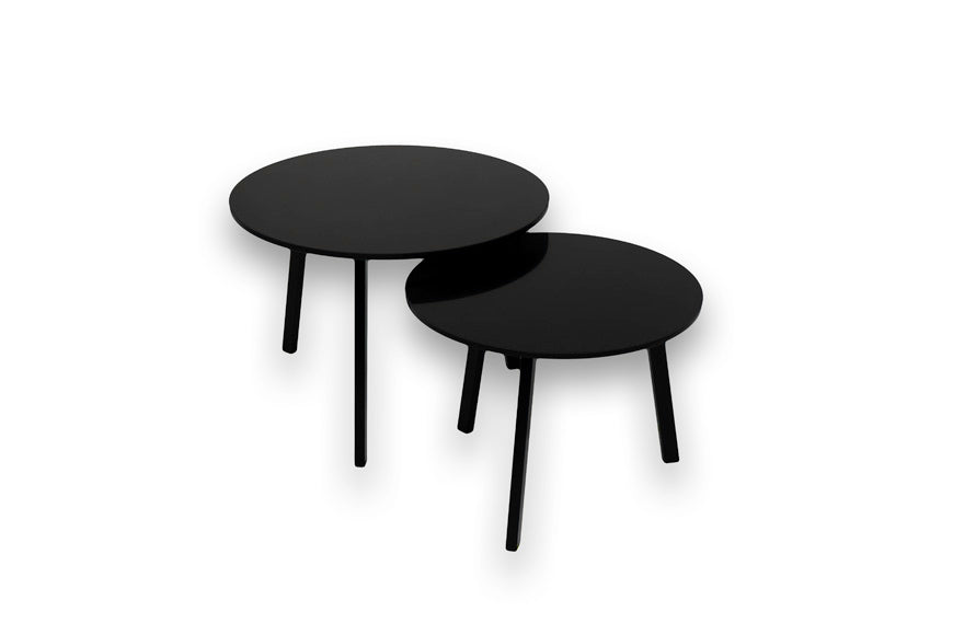 Salontafel Rond Negro Tebas Tweedelig
