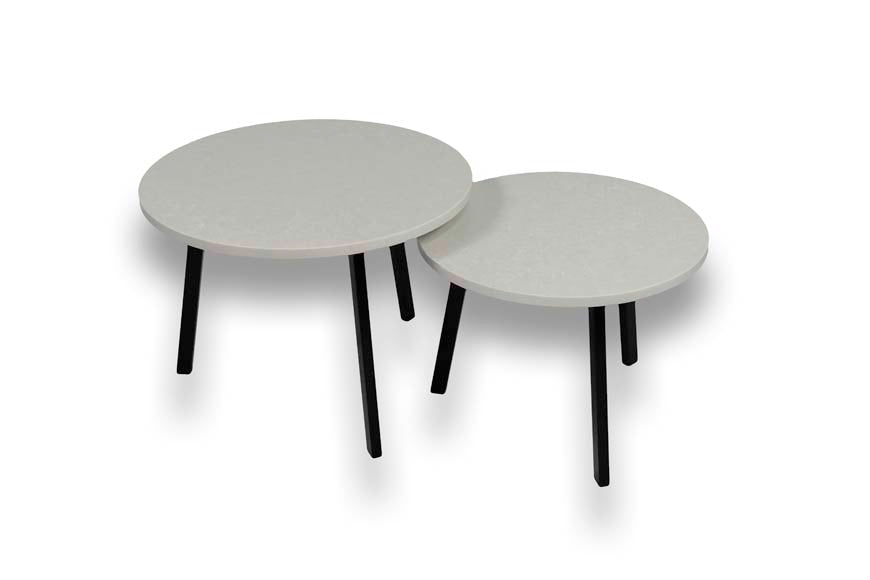 Salontafel Rond Nolita Tweedelig