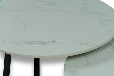 Salontafel Rond Olimpo Tweedelig