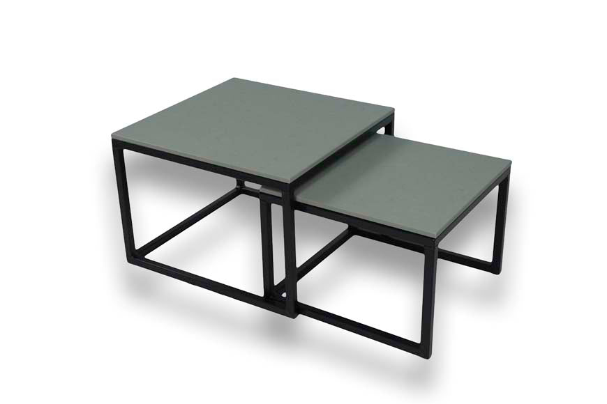Salontafel Set vierkant Oyster