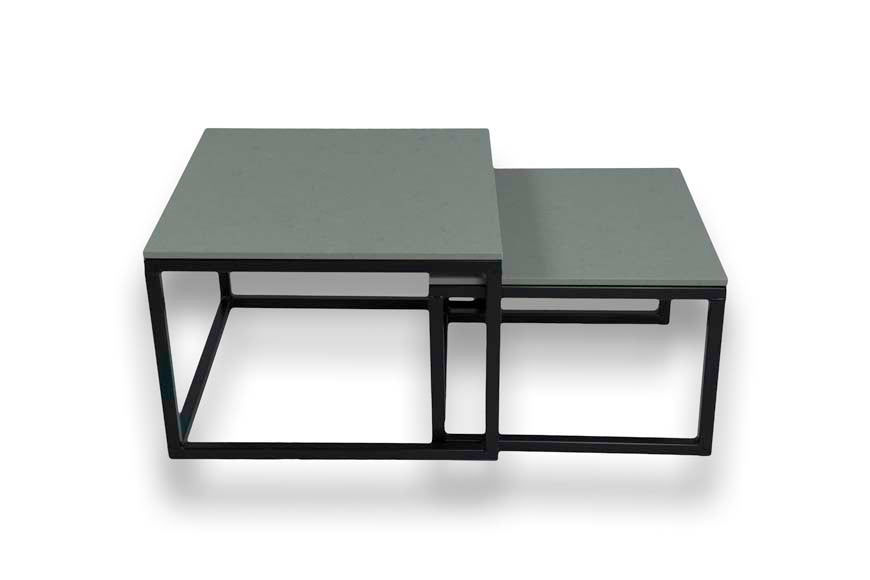 Salontafel Set vierkant Oyster