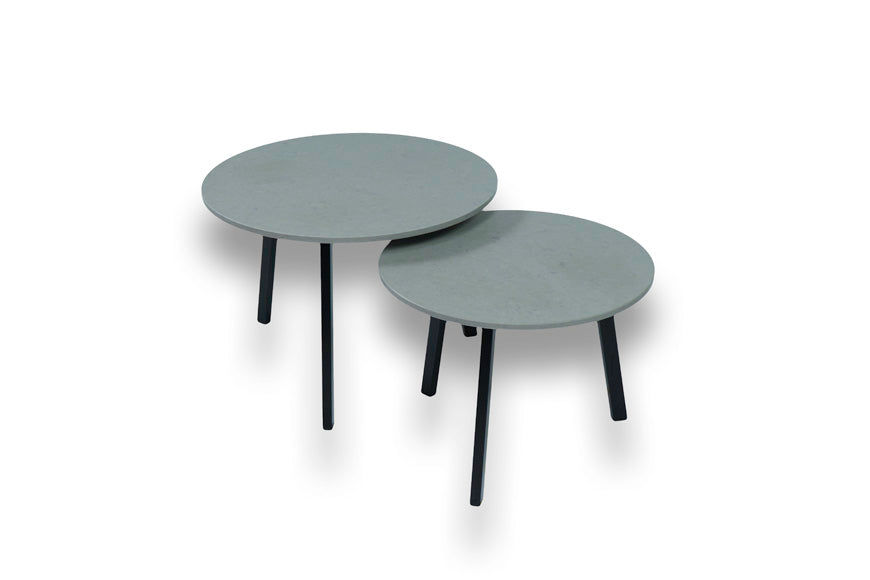 Salontafel Rond Oyster Tweedelig