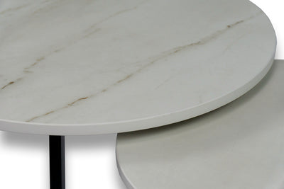 Salontafel Rond Dekton Rem Tweedelig