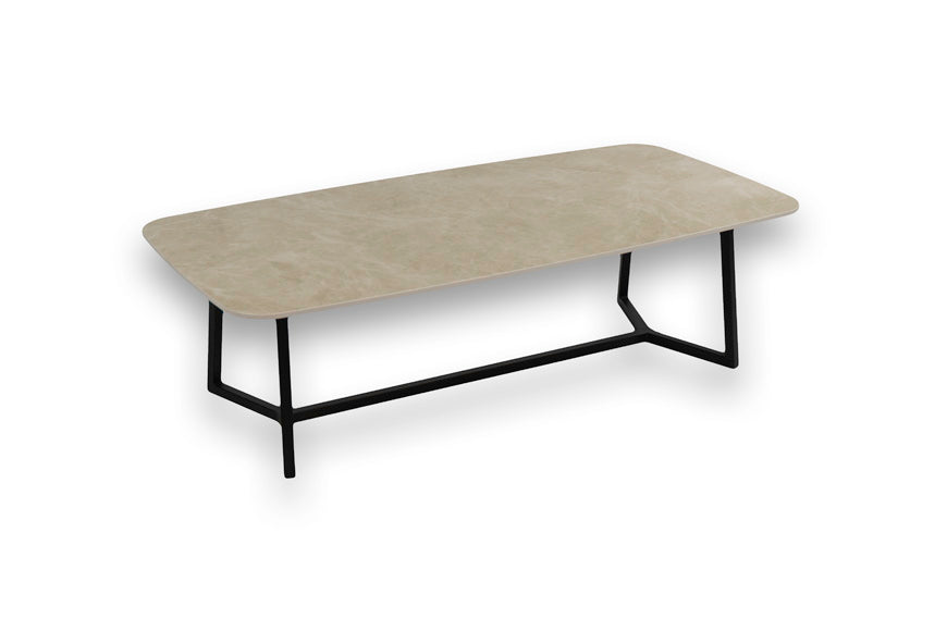 Salontafel Deens Ovaal Fume Y-Poot