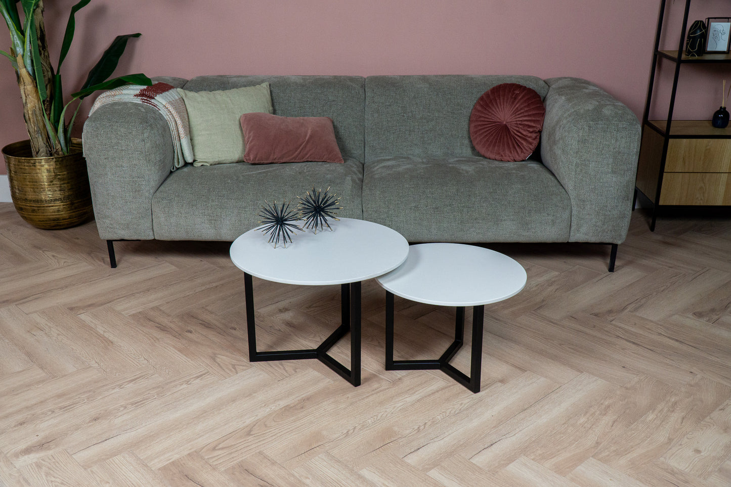 Salontafel Rond Zenith Tweedelig