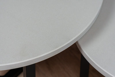 Salontafel Rond Linen Tweedelig