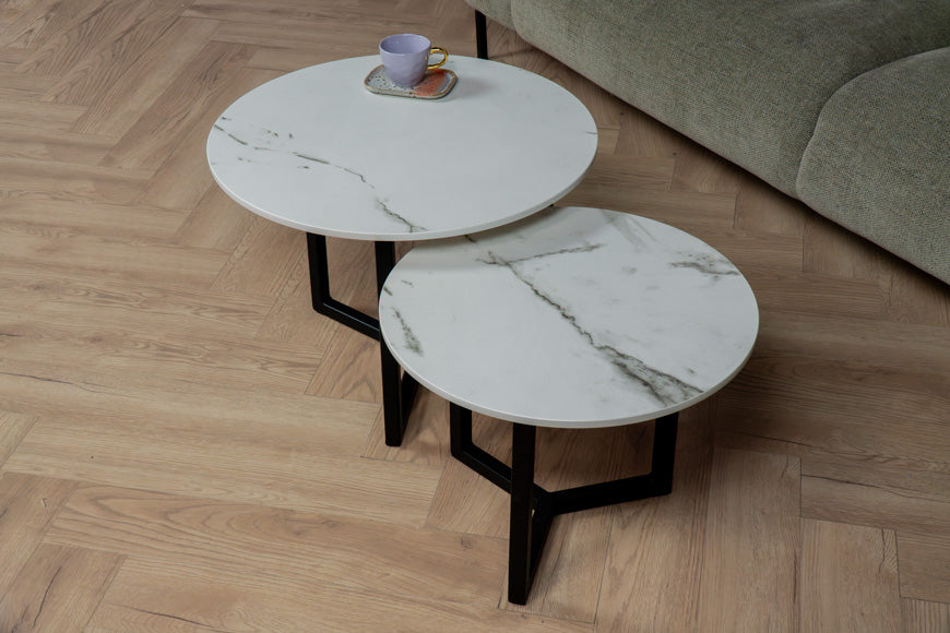 Salontafel Rond Daze Tweedelig