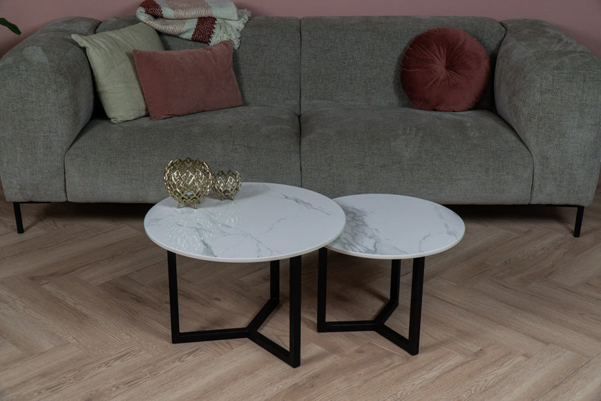 Salontafel Rond Natura Tweedelig