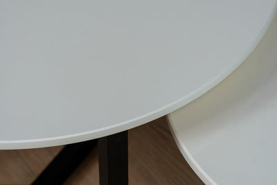 Salontafel Rond Arctic White