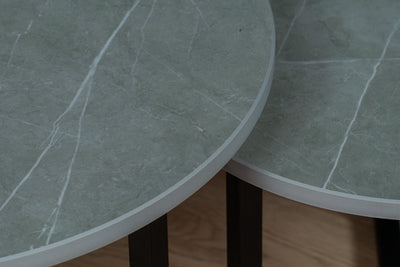 Salontafel Rond Zaha Stone Tweedelig