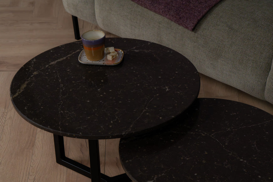 Salontafel Rond Eternal Emperador Tweedelig
