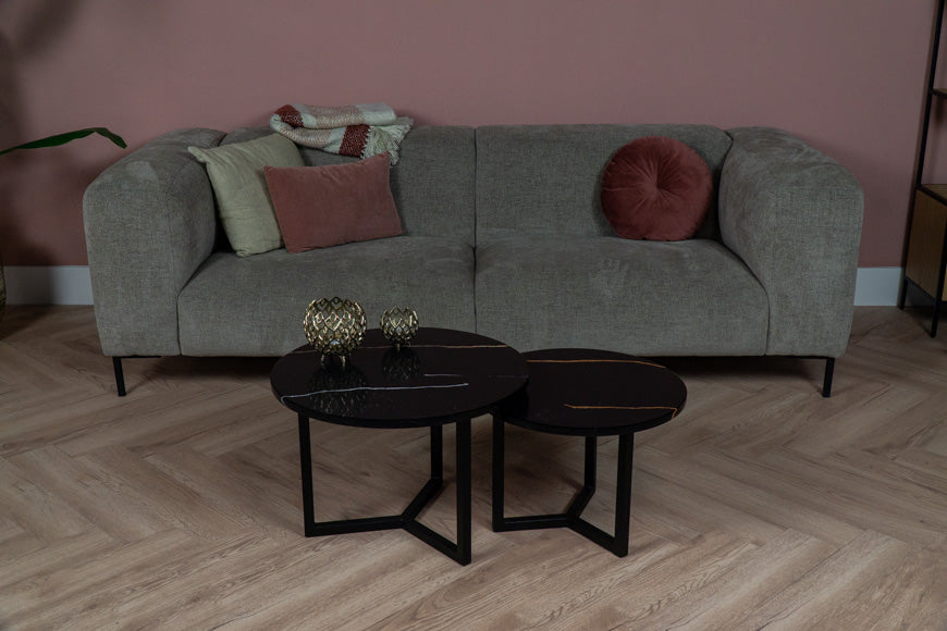 Salontafel Rond Venatino Sahara Tweedelig