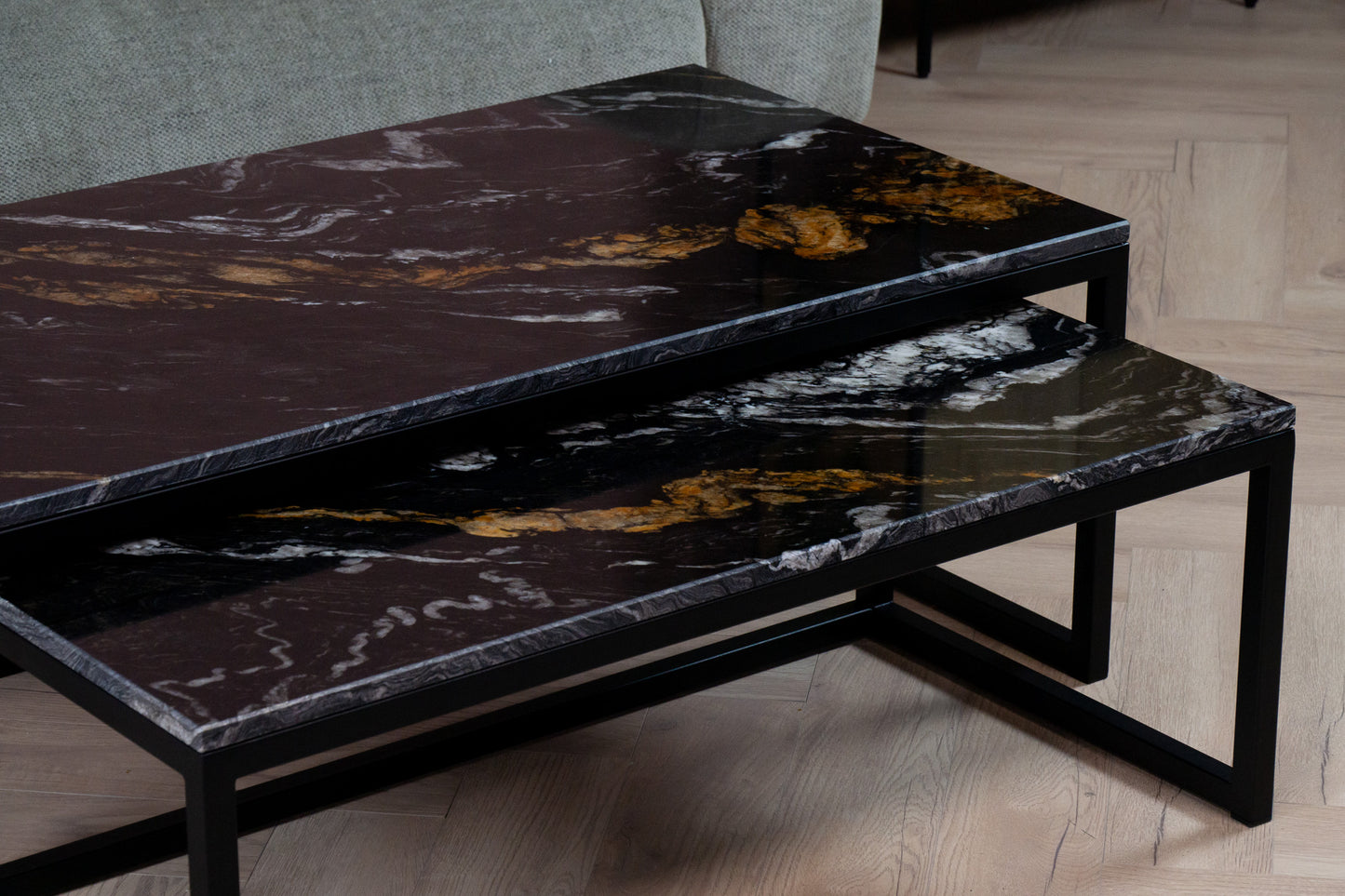 Salontafel set rechthoek Deluxe Sensa Orinoco
