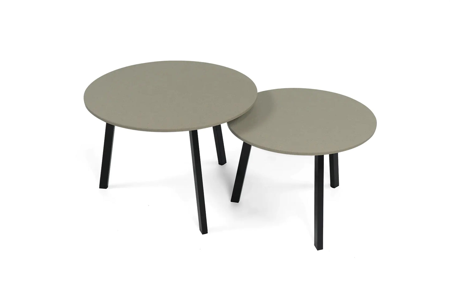 Salontafel Rond Belgian Desert Tweedelig