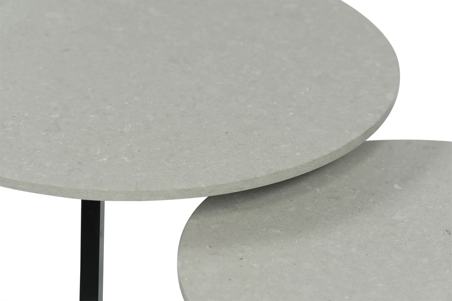 Salontafel Rond Clamshell Tweedelig
